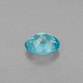 Apatite Gemstone in 7.2 x 5.8 mm Size for Sale, Apatite Stone in Light Blue Color
