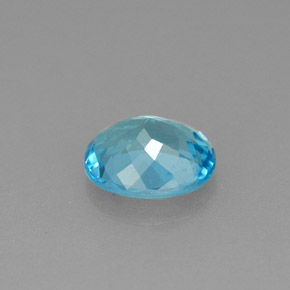 Apatite Gemstone in 6.5 x 5.4 mm Size for Sale, Apatite Stone in Light Blue Color