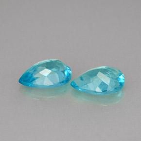 Apatite Gemstone in 7 x 5 mm (calibrated) Size for Sale, Apatite Stone in Light Blue Color