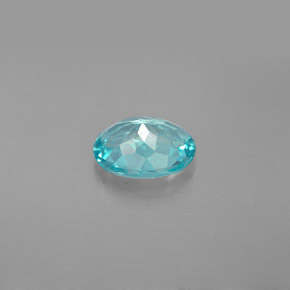 Apatite Gemstone in 8 x 6 mm (calibrated) Size for Sale, Apatite Stone in Light Blue Color