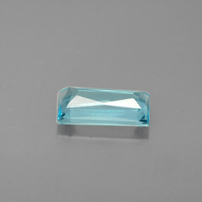 Apatite Gemstone in 8 x 4.1 mm Size for Sale, Apatite Stone in Light Blue Color