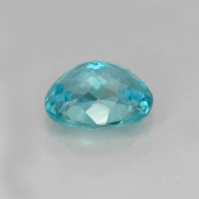 Apatite Gemstone in 7.6 x 5.6 mm Size for Sale, Apatite Stone in Light Blue Color