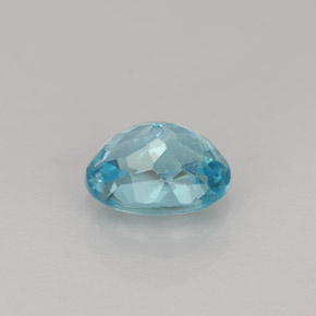 Apatite Gemstone in 6.9 x 5.3 mm Size for Sale, Apatite Stone in Light Blue Color