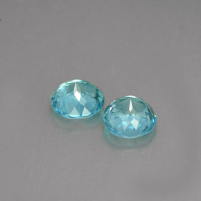 Apatite Gemstone in 5 mm (calibrated) Size for Sale, Apatite Stone in Light Blue Color