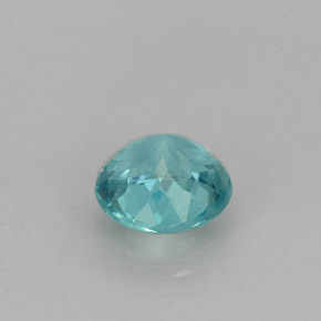 Apatite Gemstone in 6 mm (calibrated) Size for Sale, Apatite Stone in Light Blue Color