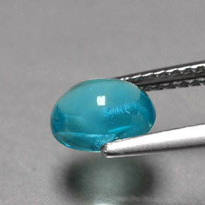 Apatite Gemstone in 7.3 x 6 mm Size for Sale, Apatite Stone in Light Blue Color