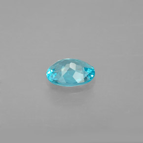 Apatite Gemstone in 7 x 5 mm (calibrated) Size for Sale, Apatite Stone in Light Blue Color