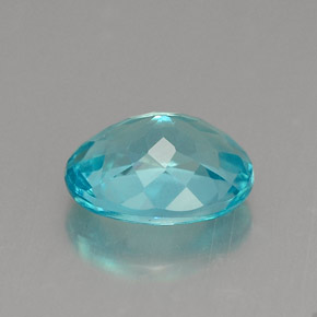 Apatite Gemstone in 7.6 x 5.8 mm Size for Sale, Apatite Stone in Light Blue Color