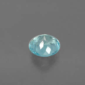 Apatite Gemstone in 5.7 mm Size for Sale, Apatite Stone in Light Blue Color