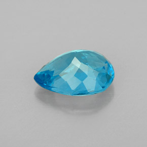 Apatite Gemstone in 9.1 x 6.9 mm Size for Sale, Apatite Stone in Light Blue Color