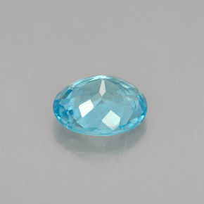 Apatite Gemstone in 7 x 6 mm Size for Sale, Apatite Stone in Light Blue Color