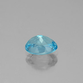 Apatite Gemstone in 7 x 5.2 mm Size for Sale, Apatite Stone in Light Blue Color