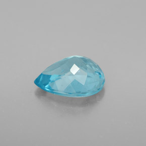 Apatite Gemstone in 8.7 x 6.8 mm Size for Sale, Apatite Stone in Light Blue Color