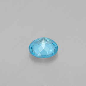 Apatite Gemstone in 5.6 mm Size for Sale, Apatite Stone in Light Blue Color