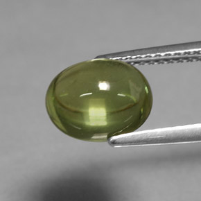 Apatite Gemstone in 9 x 7 mm (calibrated) Size for Sale, Apatite Stone in Green Color