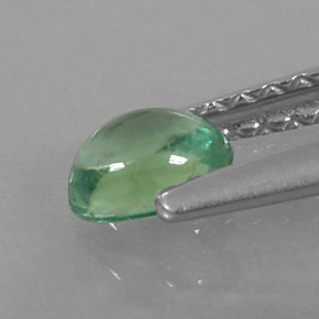 Apatite Gemstone in 4.8 x 3.7 mm Size for Sale, Apatite Stone in Light Green Color