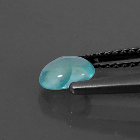 Apatite Gemstone in 5.8 x 4.3 mm Size for Sale, Apatite Stone in Light Blue Color