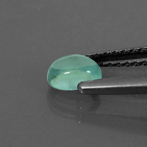 Apatite Gemstone in 5.4 x 3.9 mm Size for Sale, Apatite Stone in Light Green Color