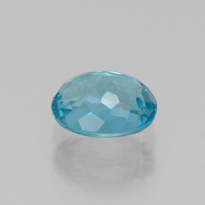 Apatite Gemstone in 6 x 4.9 mm Size for Sale, Apatite Stone in Light Blue Color