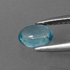 Apatite Gemstone in 5.9 x 4.6 mm Size for Sale, Apatite Stone in Light Blue Color