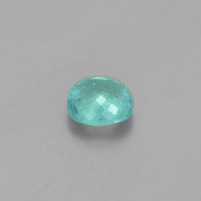 Apatite Gemstone in 7 x 6.8 mm Size for Sale, Apatite Stone in Green Color