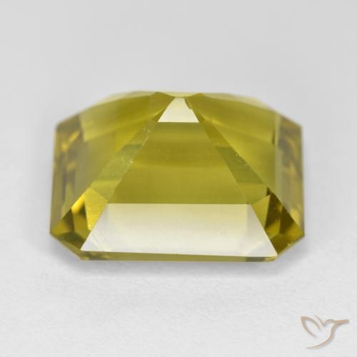 Apatite Gemstone in 13.2 x 15.6 mm Size for Sale, Apatite Stone in Light Yellow Color