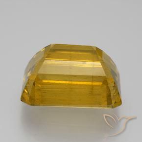 Apatite Gemstone in 18 x 13 mm (calibrated) Size for Sale, Apatite Stone in Yellow Brown Color
