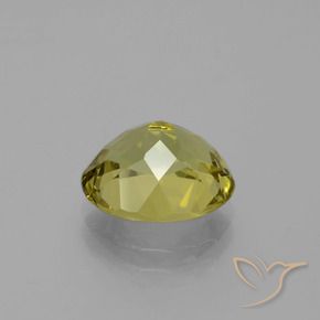 Apatite Gemstone in 11 x 9 mm (calibrated) Size for Sale, Apatite Stone in Deep Yellow Color