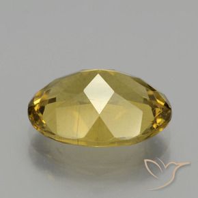 Apatite Gemstone in 13.4 x 9.7 mm Size for Sale, Apatite Stone in Golden Color
