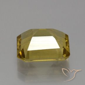 Apatite Gemstone in 10.4 x 9.3 mm Size for Sale, Apatite Stone in Gold Color