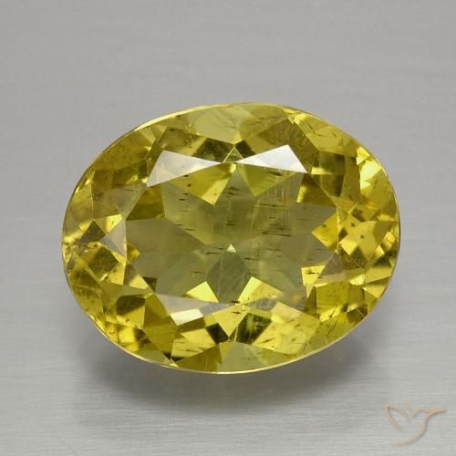 Apatite Jaune oval facet de Madagascar, 12 x 9,5mm, poids de 4,54 ct, pierre gemme naturelle Non traité de pureté vs-si, 1 pièce Apatite, couleur Jaune foncé, dureté Mohs de 5 à 5, Photo A