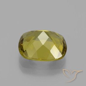 Apatite Gemstone in 12 x 10.8 mm Size for Sale, Apatite Stone in Medium Gold Color