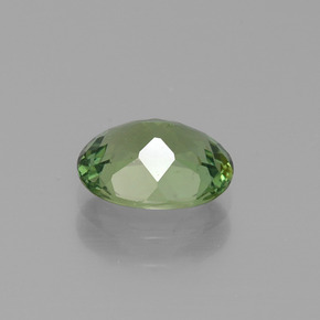 Apatite Gemstone in 8.1 x 6.4 mm Size for Sale, Apatite Stone in Deep Green Color