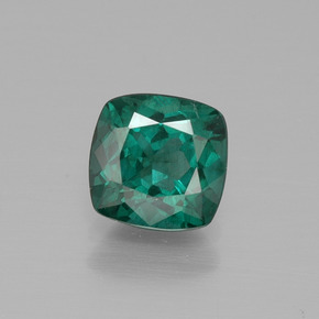 1.16 ct Green Apatite Gemstone, Apatite Gem in Cushion-Cut Shape for Sale.