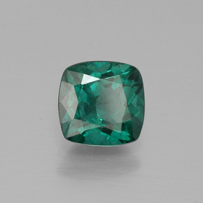 1.16 ct Green Apatite Stone, Natural Apatite in Cushion-Cut Shape for Sale
