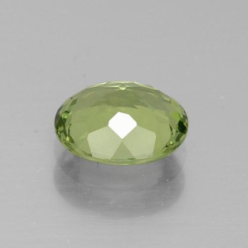 Apatite Gemstone in 7.2 x 6.2 mm Size for Sale, Apatite Stone in Warm Green Color
