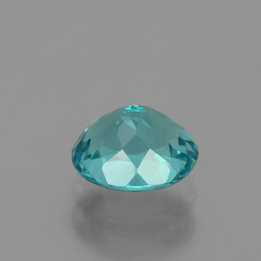 Apatite Gemstone in 7.1 x 6.2 mm Size for Sale, Apatite Stone in Green Color