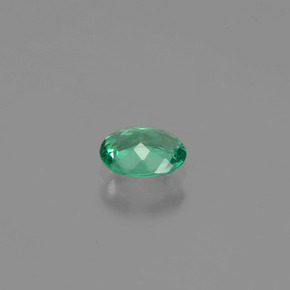 Apatite Gemstone in 6.3 x 5 mm Size for Sale, Apatite Stone in Green Color