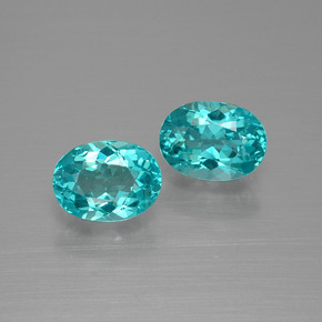 1.97 ct Green Apatite Gemstone, Apatite Gem in Oval Facet Shape for Sale.
