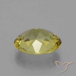 Apatite Gemstone in 12 x 10 mm (calibrated) Size for Sale, Apatite Stone in Pineapple Yellow Color