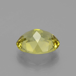 Apatite Gemstone in 11 x 9 mm (calibrated) Size for Sale, Apatite Stone in Medium Yellow Color