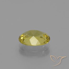 Apatite Gemstone in 9 x 7 mm (calibrated) Size for Sale, Apatite Stone in Medium Yellow Color