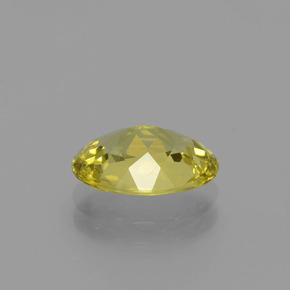 Apatite Gemstone in 9.6 x 7 mm Size for Sale, Apatite Stone in Medium Yellow Color
