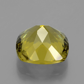 Apatite Gemstone in 12 x 12 mm (calibrated) Size for Sale, Apatite Stone in Medium Yellow Color