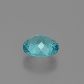 Apatite Gemstone in 7.6 x 6.6 mm Size for Sale, Apatite Stone in Blue Color