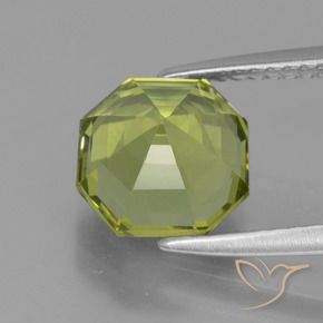 Apatite Gemstone in 8.6 x 8.4 mm Size for Sale, Apatite Stone in Light Earthy Green Color