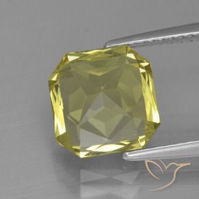 Apatite Gemstone in 9 x 9 mm (calibrated) Size for Sale, Apatite Stone in Medium Yellow Color