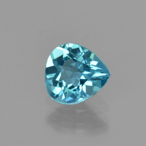 0.9ct Pear Facet Blue Apatite Gem for sale 0.9ct Pear Facet Blue Apatite Gem (ID: 402561)