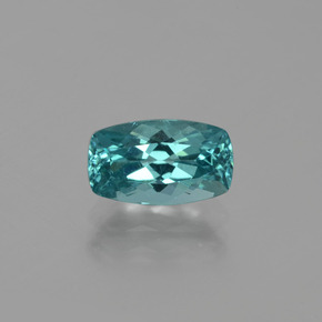 1.91 ct Blue Apatite Gemstone, Apatite Gem in Cushion-Cut Shape for Sale.