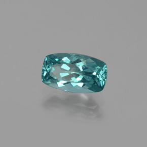1.91 ct Blue Apatite Stone, Natural Apatite in Cushion-Cut Shape for Sale